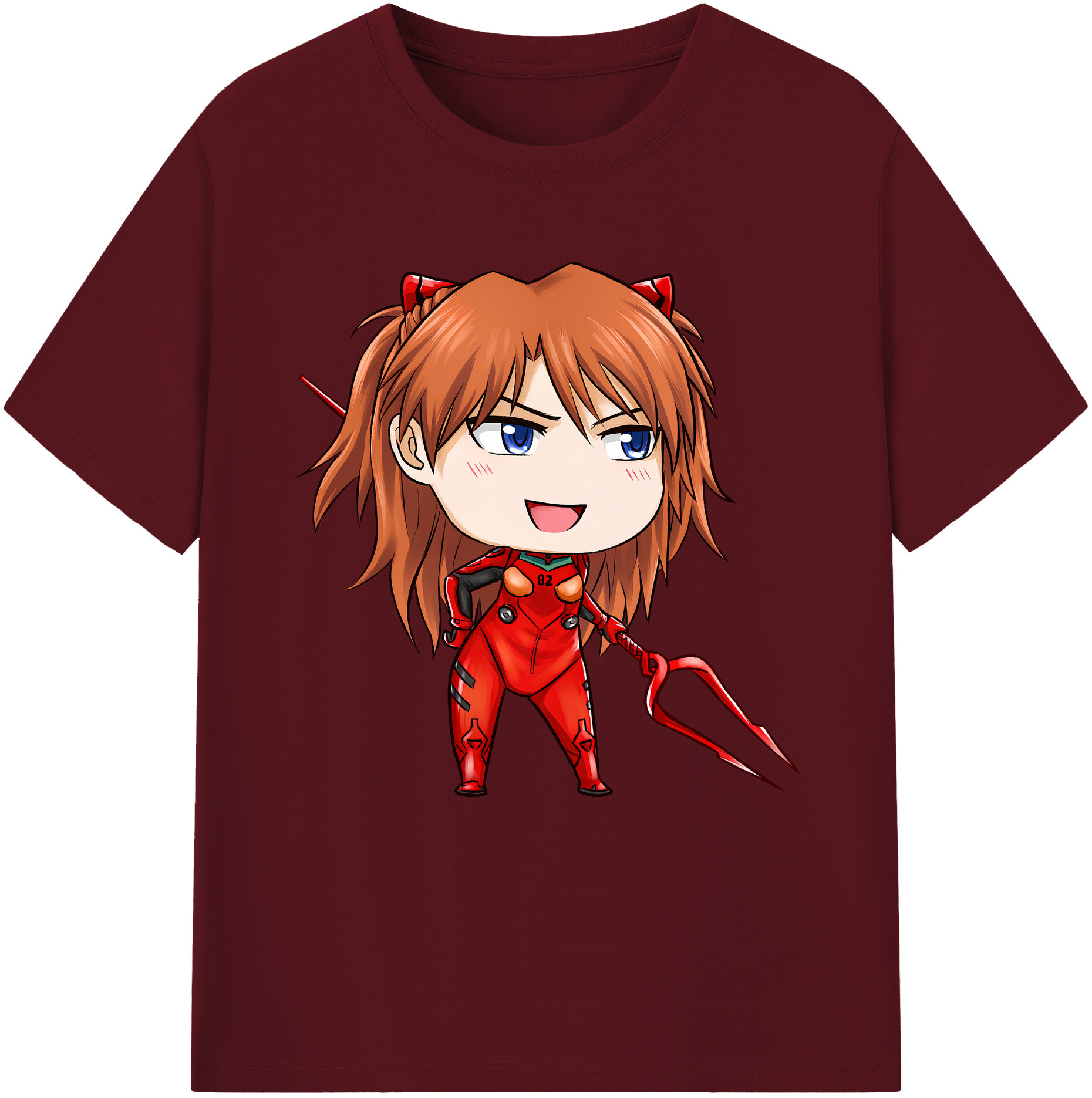（画像用） EVA 新世紀エヴァンゲリオン 綿100％半袖Tシャツ（フロントプリント）